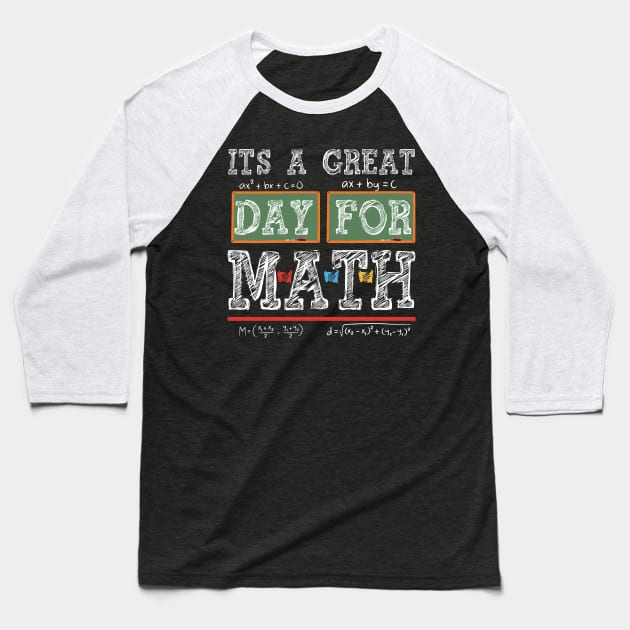 Math Teacher Baseball T-Shirt by Xtian Dela ✅